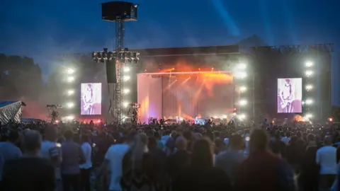 Getty Images Kasabian's 2014 gig