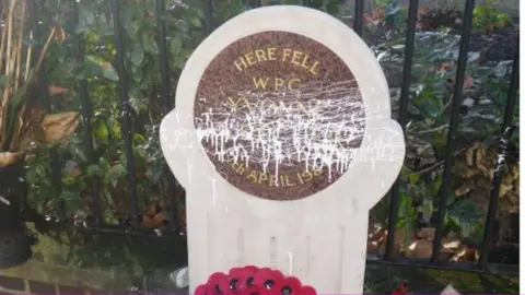 Met Police Yvonne Fletcher memorial