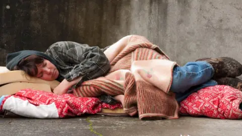 Getty Images Rough sleeper