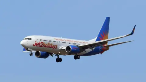 Getty Images File image of Jet2 aircraft