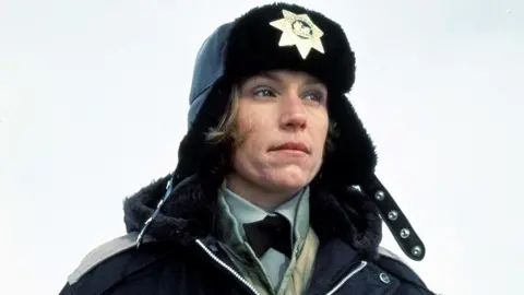 Alamy  Frances McDormand won her first Academy Award for Best Actress as the police chief in the dark comedy, Fargo