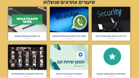 smartphonelessons.net Israeli online apps course for the elderly