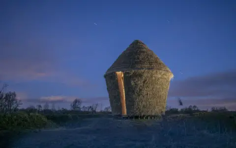 Charles Emerson MOTHER.., an art installation at Wicken Fen