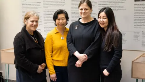 Hayley Salter Ruth Laughlin, Amy Li, Emma Daker and Yeelah Mann