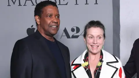 Reuters Denzel Washington and Frances McDormand