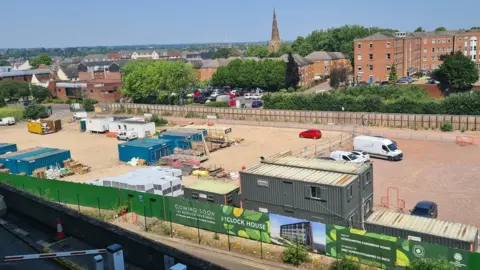 Site of former Greyfriars bus station in Northampton