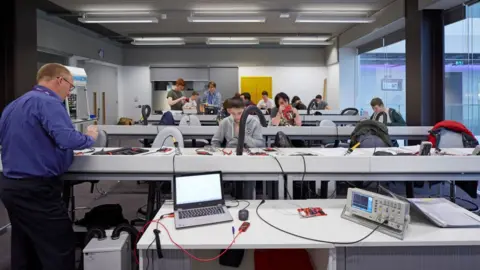 Getty Images classroom at City of Glasgow College - Riverside Campus, Glasgow