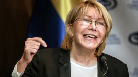European Photopress Agency Venezuelan Attorney-General Luisa Ortega Diaz attends a press conference in Caracas, Venezuela, 04 July 2017.