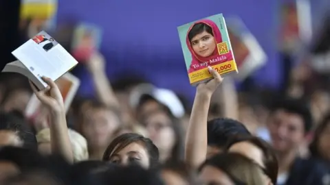 Getty Images Malala book