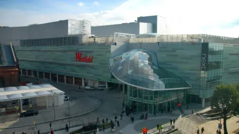 Westfield shopping centre, west London