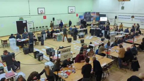 North Norfolk District Council Counting begins in North Norfolk