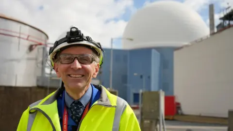 Jamie Niblock/BBC Robert Gunn, Sizewell B station director