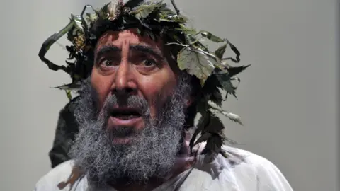 Antony Sher as King Lear in 2016