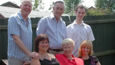 Family handout Gail Brown with her family