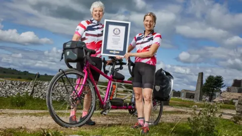 Guinness World Records Day launch Cat Dixon and Raz Marsden