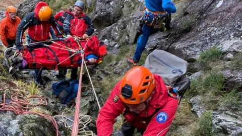 Llanberis MRT Rescue operation