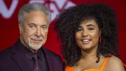 PA Media Ruti with Sir Tom Jones