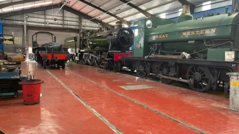 Severn Valley Railway Locomotive shed