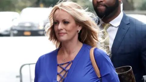 Reuters Adult-film actress Stormy Daniels, in New York City, New York, April 2018
