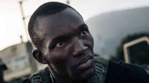 Cameroonian soldier
