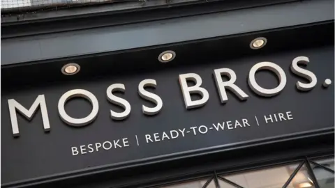 Getty Images A Moss Bros shop