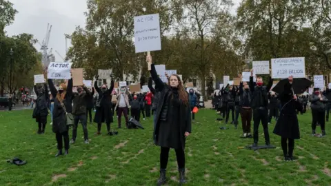 Getty Images actors protest