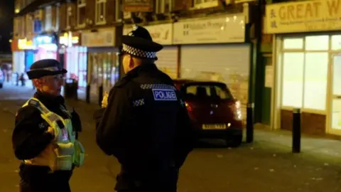 Teesside Live Cleveland Police officers on patrol.