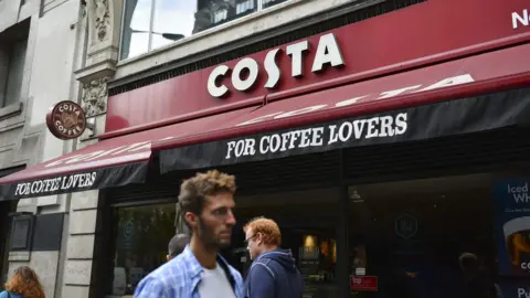 Getty Images Costa coffee chain