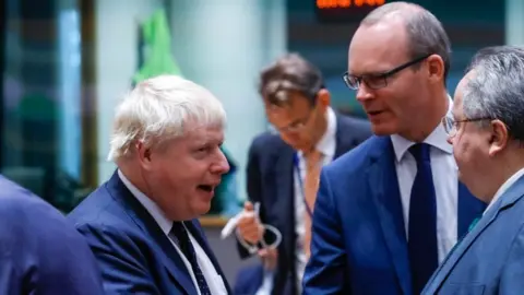 Reuters Boris Johnson Simon Coveney