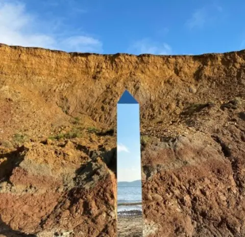 Alexia Fishwick Monolith, Isle of Wight