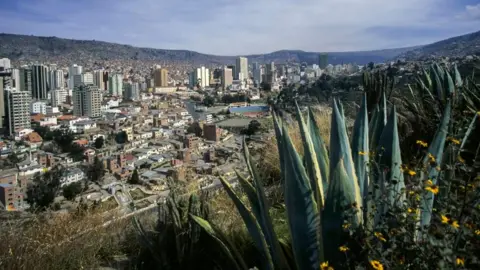 Getty Images La Paz, Bolivia (file photo)