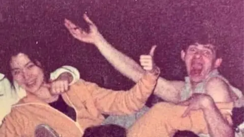 Steve Barlow Michelle Yeoh, left, Steve Barlow, right