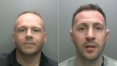 Cumbria Police Mugshots of hull and Porter