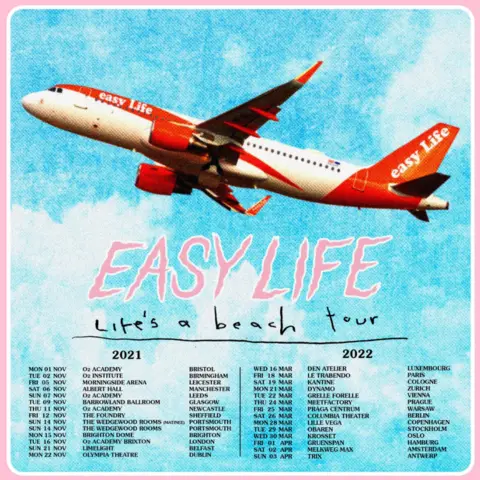 Easy life: Band say easyJet brand owner suing over name