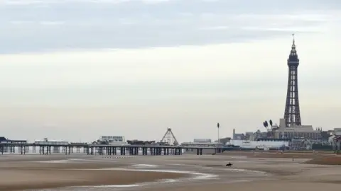 Getty Images Blackpool beach