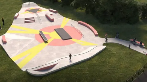 Leicester City Council Artist's impression