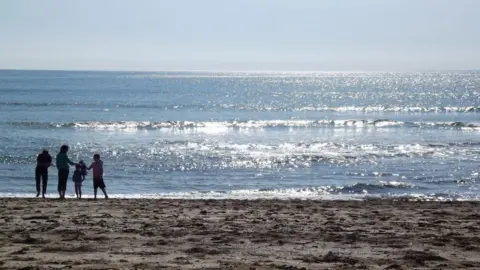 BBC Beach in Cornwall