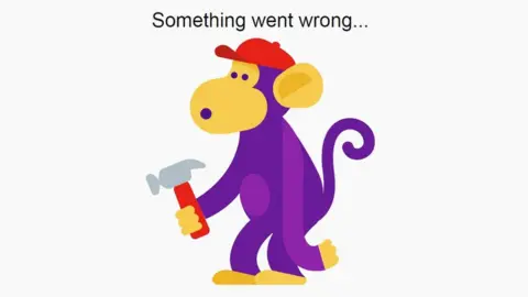 YouTube A monkey holding a hammer is seen in this illustration from YouTube's