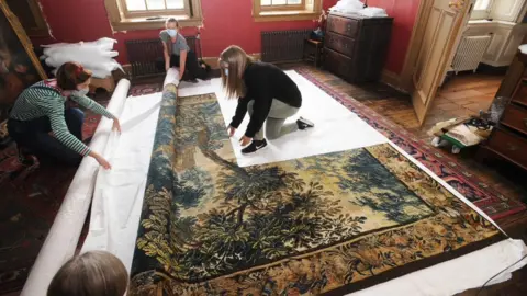 National Trust The renovated tapestry