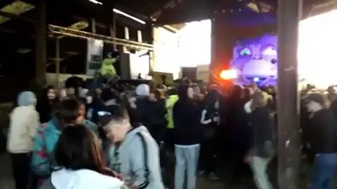 Snapchat Crowd in rave