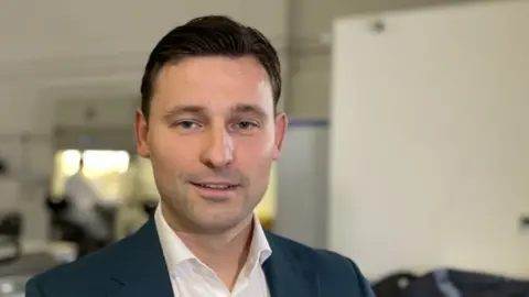 BBC/Ben Schofield Tautvydas Karitonas from Test Labs