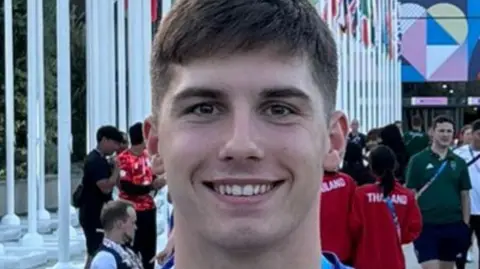 Contributed Will Ellard pictured in Paris ahead of the Paralympic Games