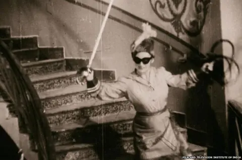 Film and Television Institute of India Australian-born Nadia, also known as the "Fearless Nadia"