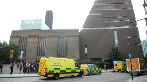 PA Media Tate Modern after boy is thrown from viewing balcony in August 2019