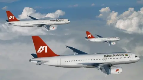 Airbus Press Photos Indian Airlines