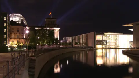 Times/Wikicommons Spreebogen area, Berlin