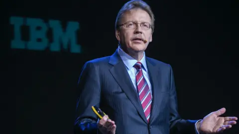 Stefano Dal Pozzolo IBM's executive vice president John Kelly III