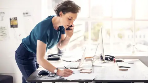 Getty Images Woman working