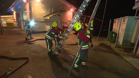 BBC Cornwall firefighters