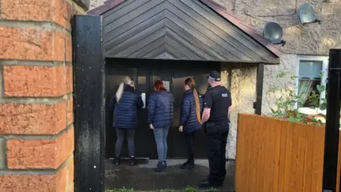 North Tyneside Council Eviction visit